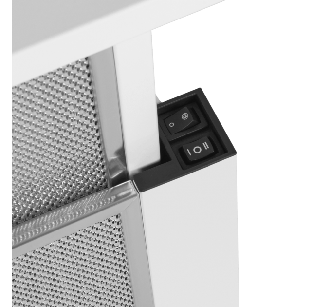 Кухонная вытяжка MAUNFELD Clyde 50 белое стекло