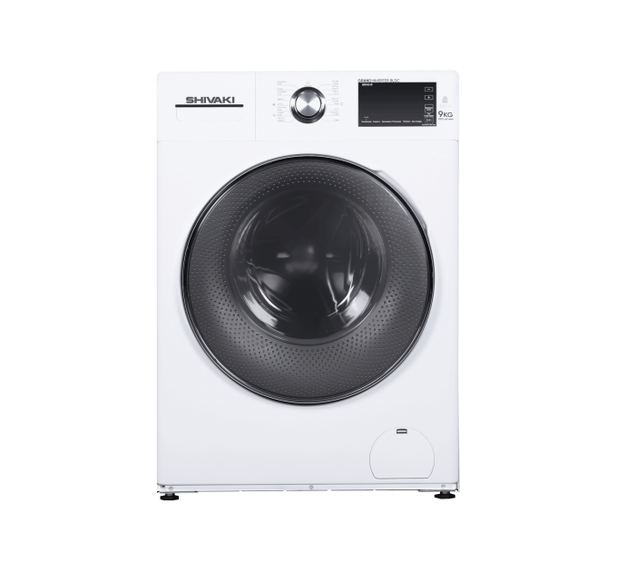 Стиральная машина Shivaki WF90N2712C белый, загрузка фронтальная 9 кг, 1400 об/мин, класс: А