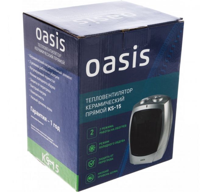 Тепловой вентилятор OASIS КS-15 4670004377109