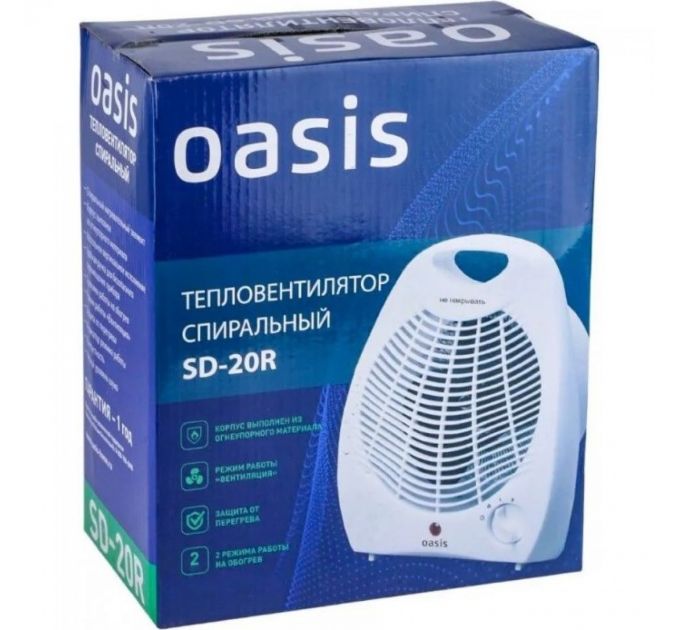 Тепловой вентилятор «OASIS» SD-20R 4640039485711