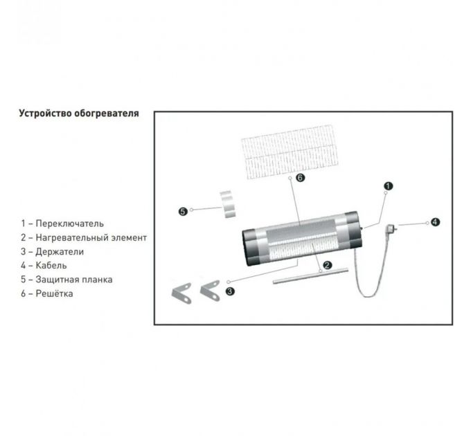 Инфракрасные обогреватели OASIS серии IN-20 4640039486480