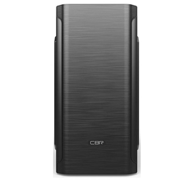 Корпус CBR PCC-MATX-MX10-WPSU mATX Minitower MX10, без БП, 2*USB 2.0, HD Audio+Mic, Black