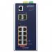 Коммутатор PLANET IP30 Industrial 8-Port 10/100/1000T + 2-Port 100/1000X SFP Ethernet Switch (-40~75 degrees C)