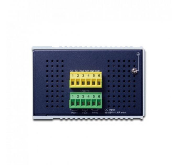 Коммутатор PLANET IP30 Industrial 8-Port 10/100/1000T + 2-Port 100/1000X SFP Ethernet Switch (-40~75 degrees C)