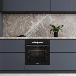 Встраиваемый духовой шкаф Korting OKB 9982 EN ST, 77 л, 12 режимов, черный