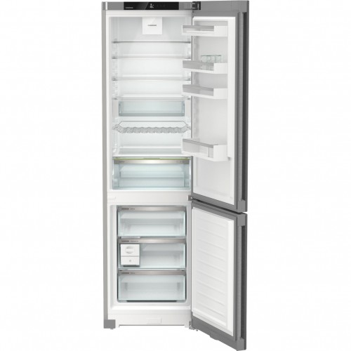 Холодильник LIEBHERR с NoFrost, EasyFresh, 3 контейнерами, класс A++, в. 201,5 см, ш. 60 см, двери из нержавеющей стали