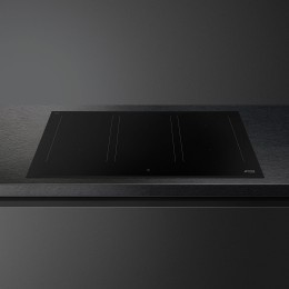 Варочная поверхность SMEG SIM3964N, индукционная, 90 см, 3 мультизоны, черный матовый.