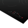 Варочная поверхность MONSHER Hi-Light 45 см – 9 уровней мощности, блокировка управления, таймер, черный цвет