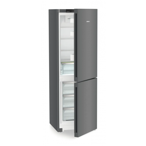Холодильник LIEBHERR Pure с EasyFresh, NoFrost, 185.5 см, Dark Grey - Энергоэффективный и стильный выбор для вашего дома