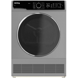 Сушильная машина Korting KD 60L97S, 10 кг, 64 см, сенсорное управление, 15 программ.