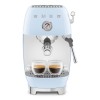 Рожковая эспрессо кофемашина SMEG 50-х, 15 бар, капучинатор, 1.4 л, одинарный/двойной эспрессо