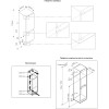 Встраиваемый холодильник Kuppersberg 177.2 см, 259 л, Total No Frost, LED, А - идеальный выбор для вашего дома