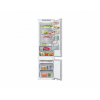 Встраиваемый холодильник Samsung, ВхШхГ 193.5х54х55 см, объем 298 (224+74) л, Twin Cooling, Metal Cooling, зона свежести, режим "Отпуск", No Frost, Wi-Fi, слайдерное крепление, энергоэффективность E