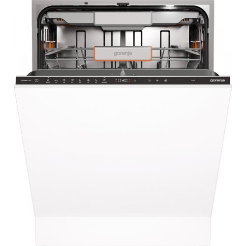 Посудомоечная машина Gorenje встраиваемая на 16 комплектов с инверторным мотором, Wi-Fi и AquaStop, уровень шума 38 дБ, энергоэффективность А+++