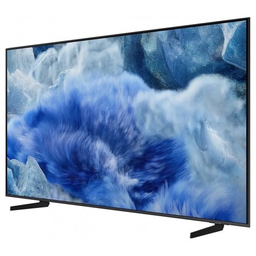 Телевизор ЖК 55'' Samsung/ 55", QLED, Dual LED, Ultra HD, Tizen Smart TV, Wi-Fi, Voice, DVB-T2/C/S2, Bluetooth, CI+(1.4),2.0ch 20W, OTS Lite, 3HDMI, 2USB, BLACK 2025