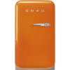 Холодильник SMEG 50-х годов, однокамерный, оранжевый, 34 л, ВхШхГ 725х404х569 мм, энергоэффективность С