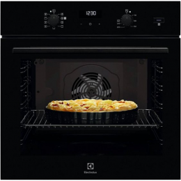 Встраиваемый духовой шкаф Electrolux EOD5F71Z, 72 л, 9 режимов, SteamBake, черный, каталитическая очистка