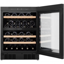 Винный шкаф Gorenje/ Винный шкаф Gorenje, ВхШхГ 819х595х575 мм, объем 138 л, вместительность 46 бутылок, 4 полки, цифровой дисплей, Wi-Fi, LED освещение, защита от УФ-излучения, энергоэффективность А+, цвет черный