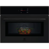 Встраиваемая микроволновая печь Electrolux с грилем, 44 л, 1000 Вт, черная - электронное управление, автоприготовление и авторазмораживание