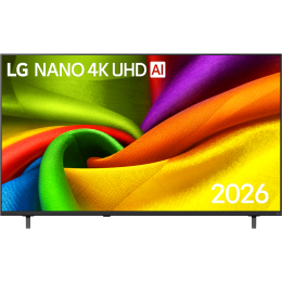 Телевизор ЖК 65'' LG/ 65", Ultra HD, Direct Led, Smart TV (WebOS 26), Wi-Fi 5, DVB-T2/C/S2, MR, 60Hz Native, 2.0ch (20W), 3хHDMI, 1хUSB, 1 Pole, черный графит, 2026