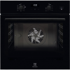 Встраиваемая электрическая духовка ELECTROLUX SteamBake с паром, чёрный цвет, таймер, отложенный старт и телескопические направляющие