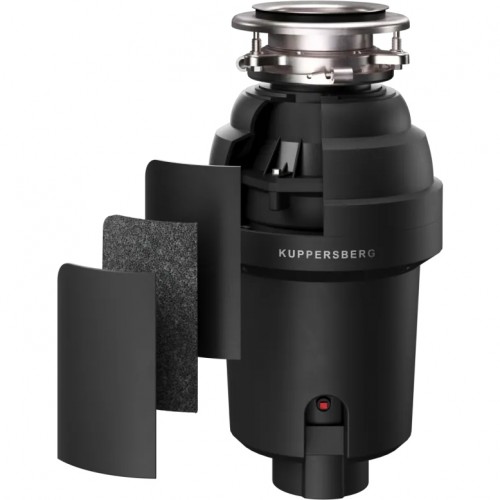 Измельчитель отходов Kuppersberg 550 Вт - Высокая производительность, защита от перегрева, шумоизоляция, черный