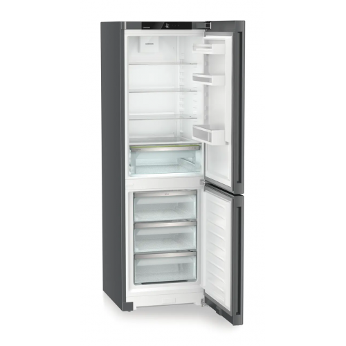 Холодильник LIEBHERR Pure с EasyFresh, NoFrost, 185.5 см, Dark Grey - Энергоэффективный и стильный выбор для вашего дома