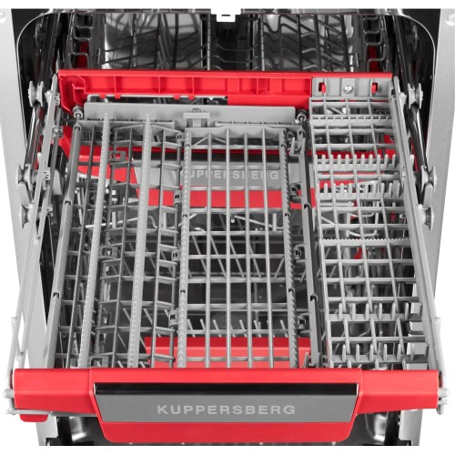 Встраиваемая посудомоечная машина Kuppersberg 45 см - 11 комплектов, 7 программ, 44 дБ, конденсационная сушка