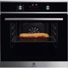 Электрический духовой шкаф Electrolux COF6P76BX, 65 л, конвекция, 9 режимов, пиролитическая очистка, 3 стекла, направляющие телескопические.