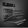 Встраиваемая электрическая духовка SMEG SOP6900TN - Многофункциональный духовой шкаф с пиролизом, 60 см, 9 функций, черный