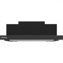 Вытяжка KORTING khp 69617 dgn, 60 см, 850 м³/ч, таймер, LED, черное стекло