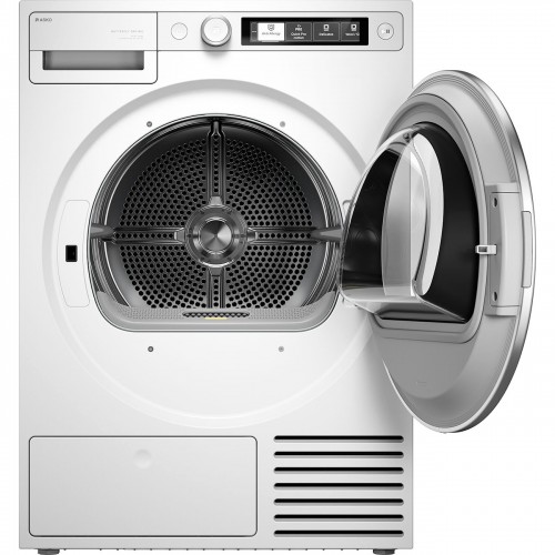 Сушильная машина ASKO 746407 - 10 кг, 18 программ, гипоаллергенная, с сенсорным дисплеем и самоочисткой