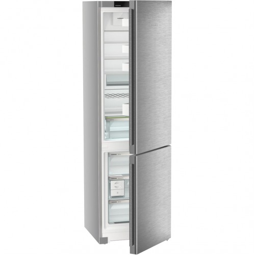 Холодильник LIEBHERR с NoFrost, EasyFresh, 3 контейнерами, класс A++, в. 201,5 см, ш. 60 см, двери из нержавеющей стали