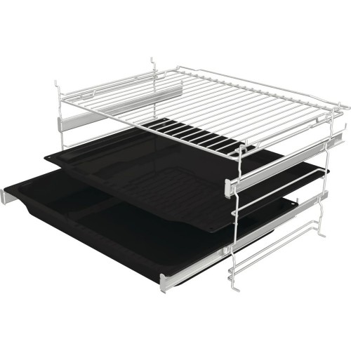 Встраиваемые электрические духовки GORENJE/ 59.5 х 59.5 x 56.4 см, 77 л, приготовление с паром, нержавеющая сталь