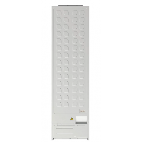 Встраиваемый двухкамерный холодильник Gorenje - белый, с металлической дверцей, открывание влево/вправо, класс SN/N/ST/T