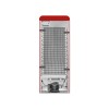 Холодильник SMEG 50-х годов, однокамерный, 270 л, красный с инверторным компрессором и морозильной камерой