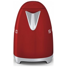 Электрочайник Smeg KLF03RDEU, 1.7 л, 2400 Вт, нержавеющая сталь, красный