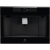 Встраиваемая кофемашина ELECTROLUX с сенсорным управлением - автоматическая, цвет нержавеющая сталь и черный