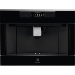 Кофемашина ELECTROLUX KBC85X, автоматическая, нержавеющая сталь, 15 бар