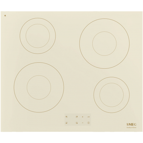 Встраиваемая индукционная варочная панель SMEG SI2641DP, 60 см, кремовая - Купить в интернет-магазине