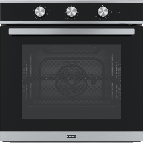 Духовой шкаф Franke FSM 82 HE XS/Best - Электрический 60 см, 71л, 9 функций, цифровой дисплей, нержавеющая сталь/черный