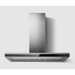 Вытяжка ELICA ADELE 90 см, Т-образная, LED, сенсорное управление, таймер, 3 скорости, нержавеющая сталь/черный, SKU: PRF0199701