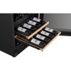Винный шкаф Gorenje/ Винный шкаф Gorenje, ВхШхГ 819х595х575 мм, объем 138 л, вместительность 46 бутылок, 4 полки, цифровой дисплей, Wi-Fi, LED освещение, защита от УФ-излучения, энергоэффективность А+, цвет черный