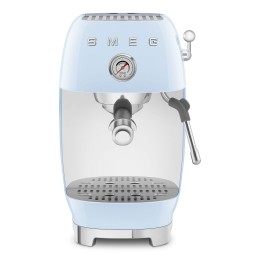 Кофемашина SMEG ECF03PBEU, эспрессо 15 бар, капучинатор, 1.4 л, 50-е гг.