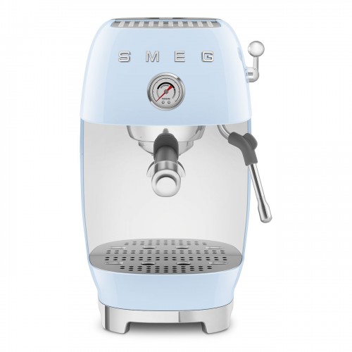 Рожковая эспрессо кофемашина SMEG 50-х, 15 бар, капучинатор, 1.4 л, одинарный/двойной эспрессо