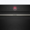 Встраиваемый духовой шкаф Bosch с 14 режимами нагрева, TFT дисплеем, пиролитической очисткой и объемом 71 л - черный цвет