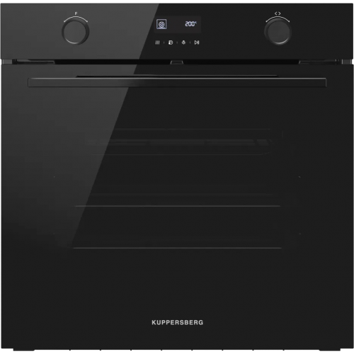 Духовой шкаф Kuppersberg High-Tech - 72 л, 11 режимов, дисплей, сенсорное управление, таймер, гриль, гидролизная очистка, телескопические направляющие, макс. температура 280°C
