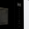 Встраиваемая микроволновая печь Gorenje 20 л с грилем, 8 автопрограммами и сенсорным управлением - черная