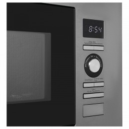 Korting KMI 720 X, встраиваемая микроволновая печь, 20 л, 900 Вт, гриль 1000 Вт, LED дисплей, нержавеющая сталь