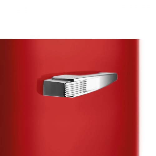 Холодильник SMEG 50-х годов, однокамерный, 270 л, красный с инверторным компрессором и морозильной камерой